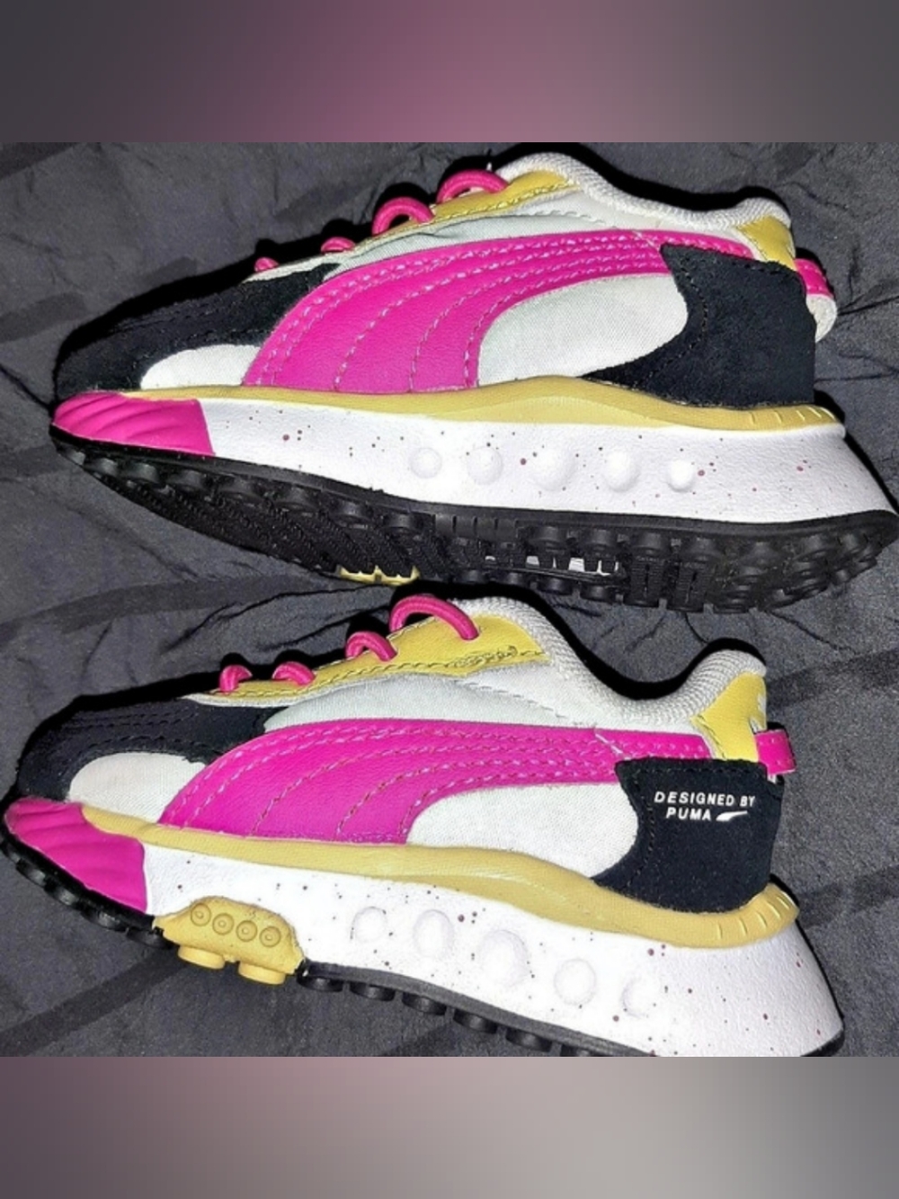 Puma Wild Rider Baby Girls 'Rollin'' Sneakers US 4C